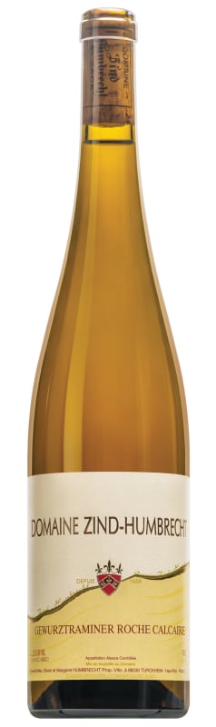 Zind-Humbrecht Roche Calcaire Gewurztraminer 2022 Front Bottle Shot