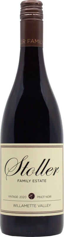 Stoller Willamette Valley Pinot Noir 2020 Front Bottle Shot