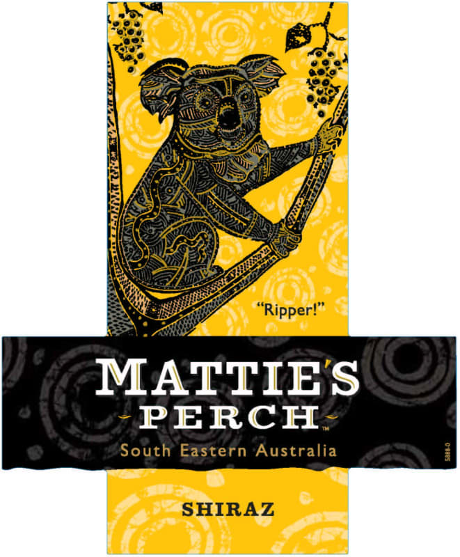 Mattie's Perch South Eastern Shiraz Front Label