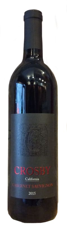 Crosby Cabernet Sauvignon 2016 Front Bottle Shot