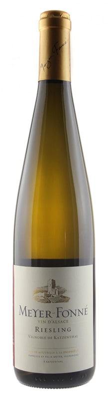 Meyer-Fonne Vignoble de Katzenthal Riesling 2016 Front Bottle Shot