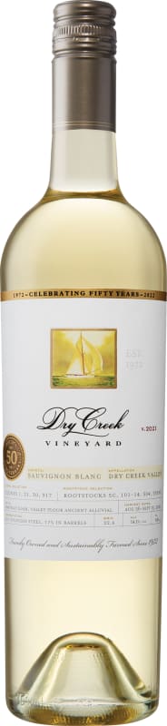 Dry Creek Vineyard Sauvignon Blanc 2021 Front Bottle Shot