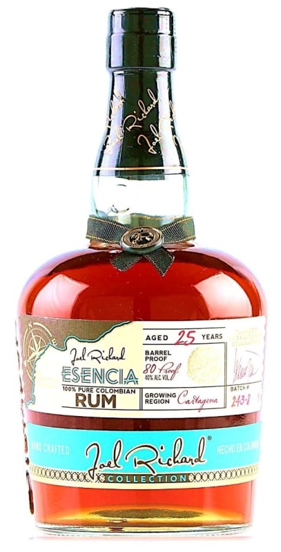 Joel Richard 25 Year Escencia Rum Front Bottle Shot
