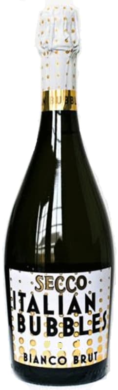 Secco Italian Bubbles by Charles Smith Bianco Brut 2014 Front Bottle Shot