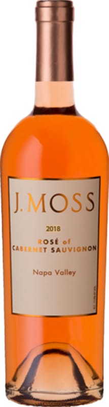 J. Moss Rose of Cabernet Sauvignon 2018 Front Bottle Shot