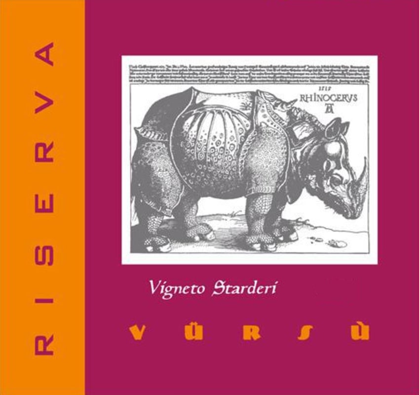 La Spinetta Vursu Vigneto Starderi Riserva 2003 Front Label