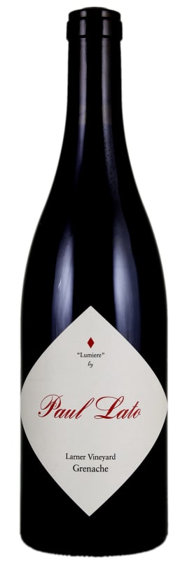 Paul Lato Lumiere Larner Vineyard Grenache 2018 Front Bottle Shot