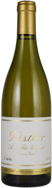 Kistler Vineyards Stone Flat Vineyard Chardonnay 2016 Front Bottle Shot