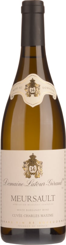 Domaine Latour-Giraud Meursault Cuvee Charles Maxime 2023 Front Bottle Shot