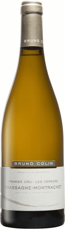 Bruno Colin Chassagne-Montrachet Les Vergers Premier Cru 2021 Front Bottle Shot