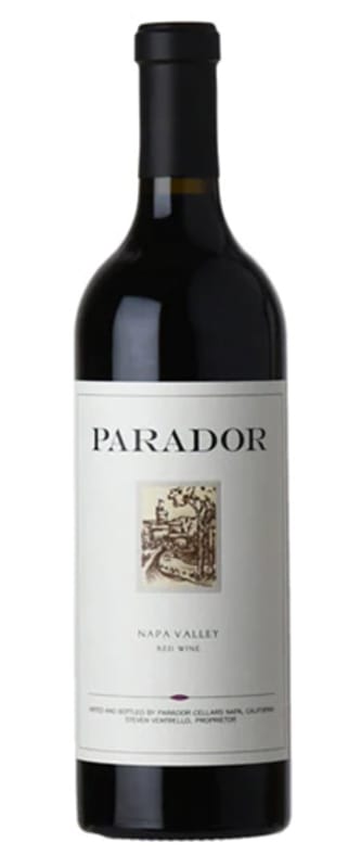 Parador Napa Valley Red Wine 2014 Front Bottle Shot