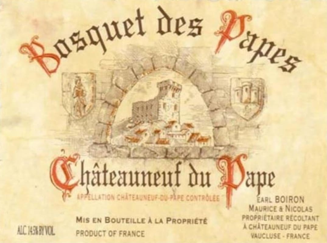 Bosquet des Papes Chateauneuf-du-Pape Tradition (1.5 Liter Magnum) 2018 Front Label
