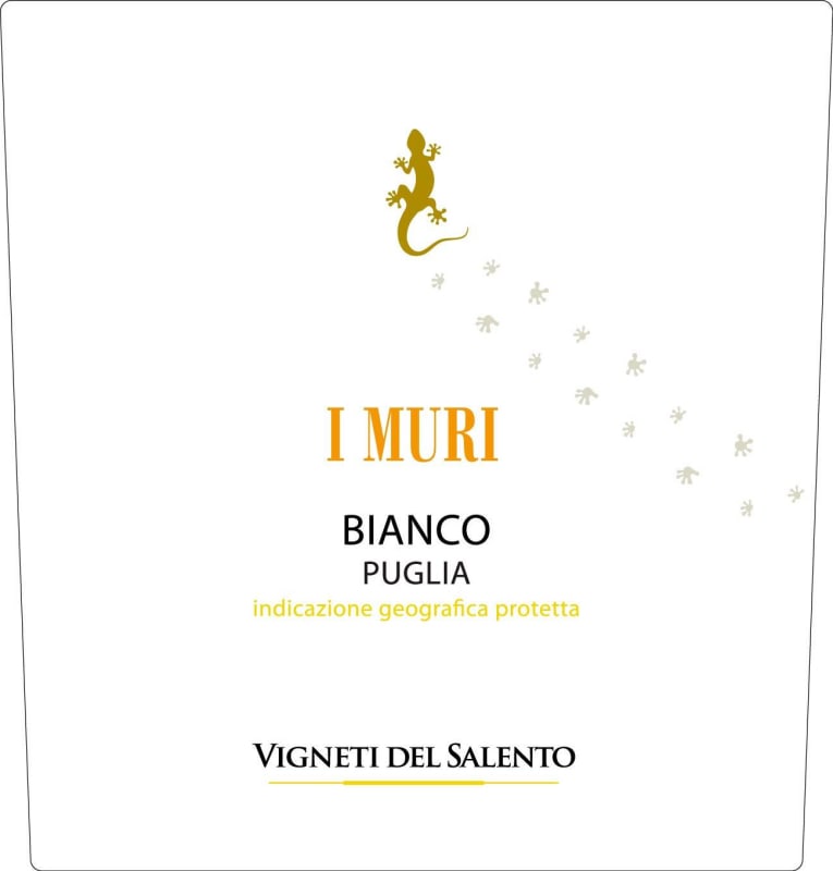 Farnese I Muri Bianco 2016 Front Label