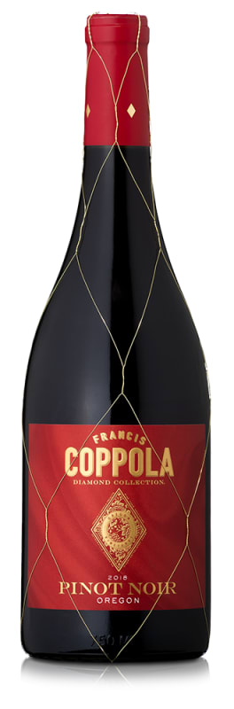 Francis Ford Coppola Diamond Collection Oregon Pinot Noir 2018 Front Bottle Shot