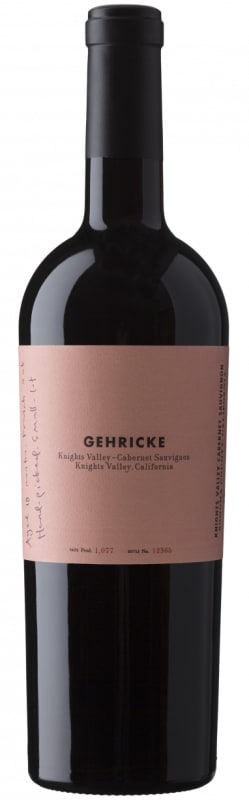 Gehricke Knights Valley Cabernet Sauvignon 2018 Front Bottle Shot