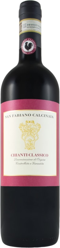 San Fabiano Calcinaia Chianti Classico (375ML half-bottle) 2016 Front Bottle Shot