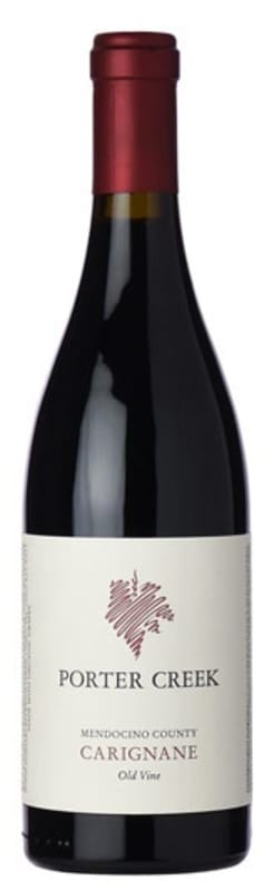 Porter Creek Old Vine Carignane 2016 Front Bottle Shot