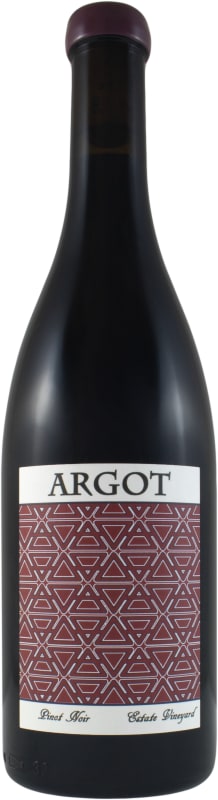 Argot Estate Pinot Noir 2015 Front Bottle Shot