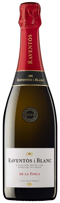 Raventos i Blanc de la Finca Brut 2022 Front Bottle Shot