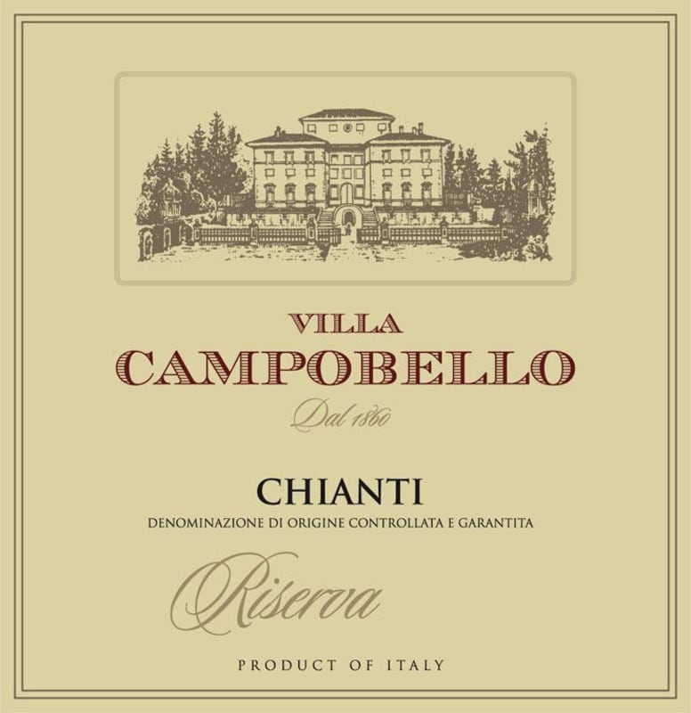 Campobello Chianti Riserva 2013 Front Label