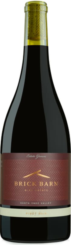 Brick Barn Pinot Noir 2016 Front Bottle Shot