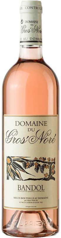 Domaine du Gros Nore Bandol Rose 2025 Front Bottle Shot