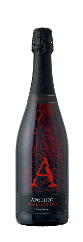 Apothic Sparkling Red Front Bottle Shot