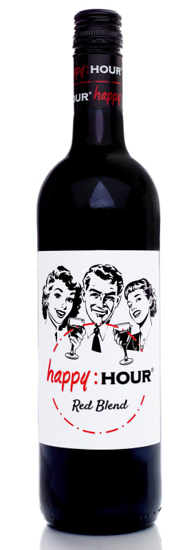 Happy Hour Spanish Red Blend 2019 Front Bottle Shot
