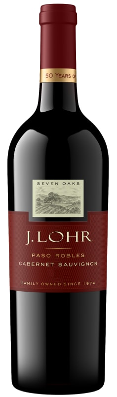 J. Lohr Estates Seven Oaks Cabernet Sauvignon 2022 Front Bottle Shot