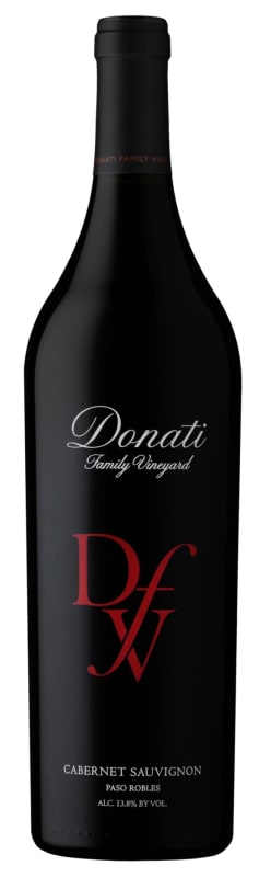 Donati Family Vineyards Cabernet Sauvignon 2018 Front Bottle Shot