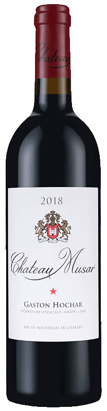 Chateau Musar Lebanon Rouge 2018 Front Bottle Shot