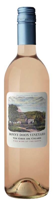 Bonny Doon Vin Gris de Cigare 2021 Front Bottle Shot