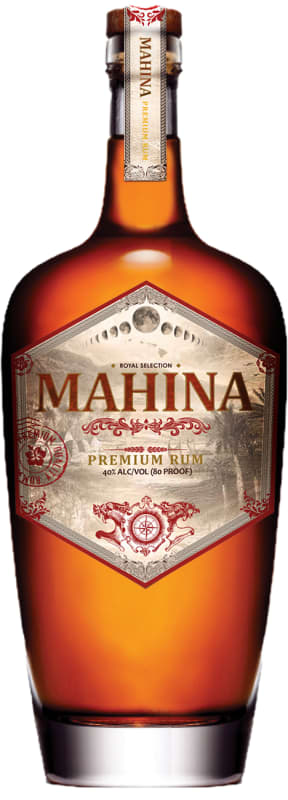 Mahina Hawaiian Rum Front Bottle Shot