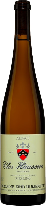 Zind-Humbrecht Clos Hauserer Riesling 2020 Front Bottle Shot