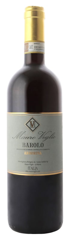 Mauro Veglio Barolo Arborina 2022 Front Bottle Shot