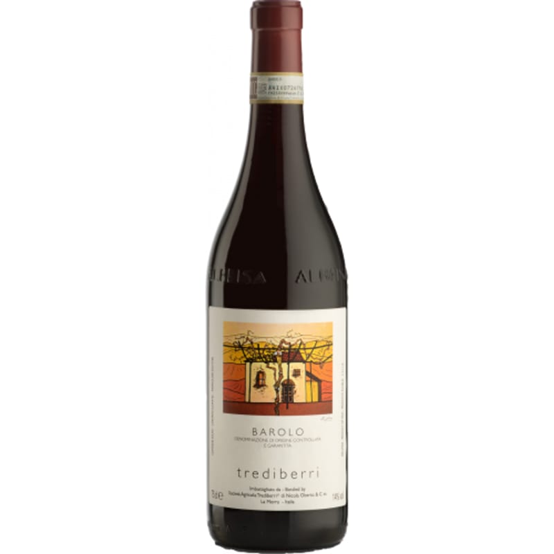 TrediBerri Barolo Berri 2020 Front Bottle Shot
