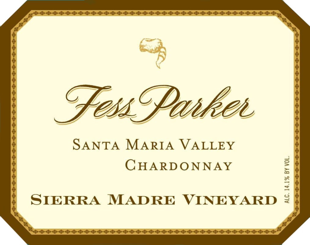 Fess Parker Sierra Madre Vineyard Chardonnay 2012 Front Label