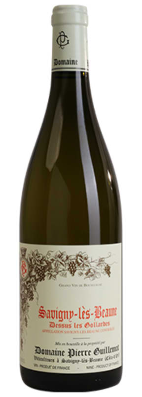 Domaine Pierre Guillemot Savigny-les-Beaune Dessus Les Gollardes Blanc 2023 Front Bottle Shot