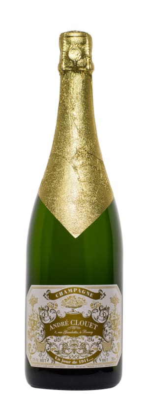 Champagne Andre Clouet Cuvee 1911 Front Bottle Shot