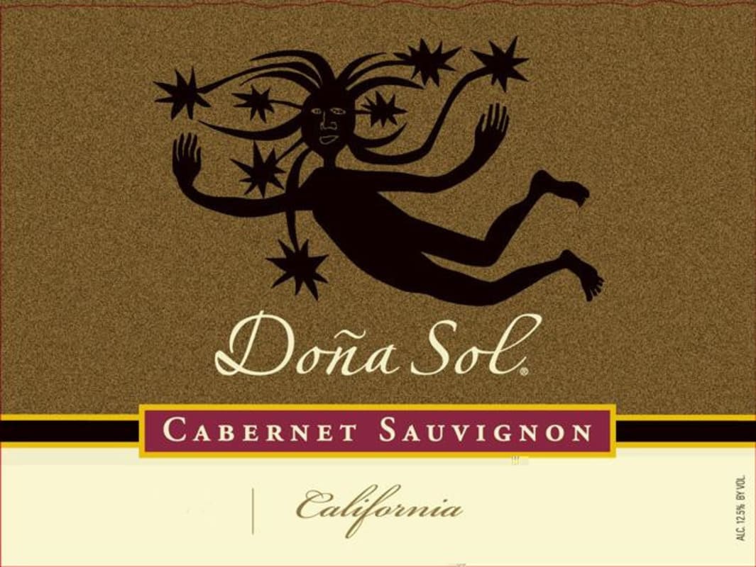Bronco Wine Company Dona Sol Cabernet Sauvignon 2014 Front Label