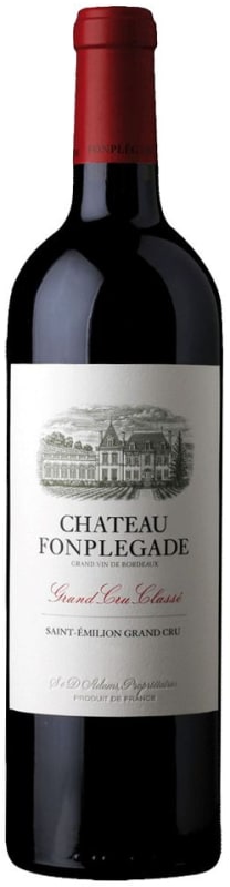 Chateau Fonplegade 2018 Front Bottle Shot