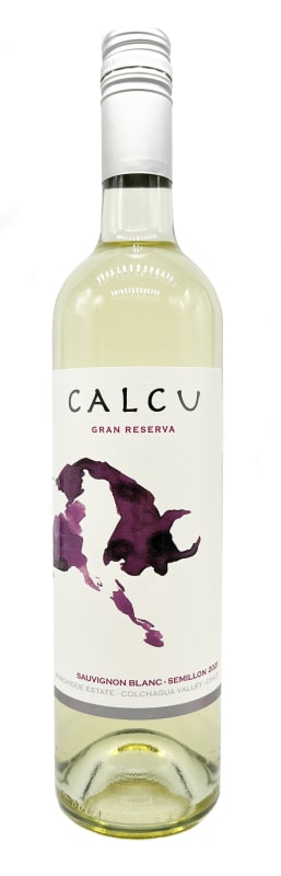 Calcu Gran Reserva Sauvignon Blanc-Semillon 2021 Front Bottle Shot