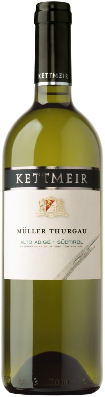 Kettmeir Muller Thurgau 2015 Front Bottle Shot