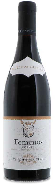 M. Chapoutier Cornas Temenos 2016 Front Bottle Shot