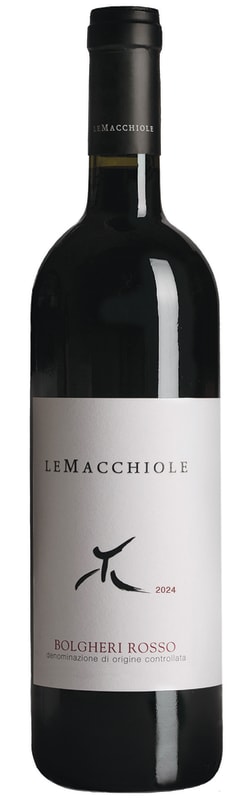 Le Macchiole Bolgheri Rosso 2024 Front Bottle Shot