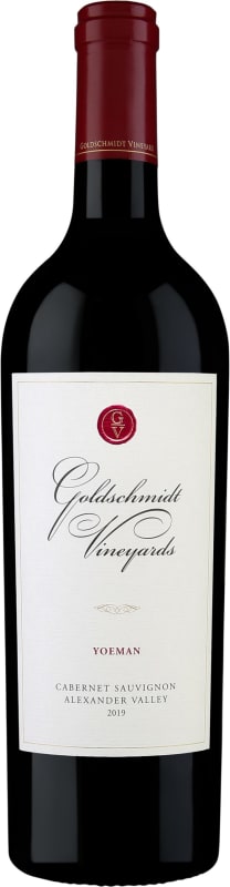 Goldschmidt Vineyard Yoeman Cabernet Sauvignon 2019 Front Bottle Shot
