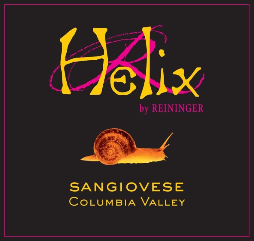 Reininger Helix Sangiovese 2010 Front Label