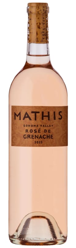 Peter Mathis Rose of Grenache 2025 Front Bottle Shot