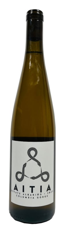 AITIA Estate Albarino 2022 Front Bottle Shot