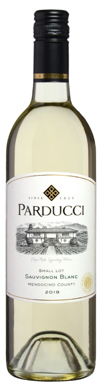 Parducci Small Lot Sauvignon Blanc 2019 Front Bottle Shot